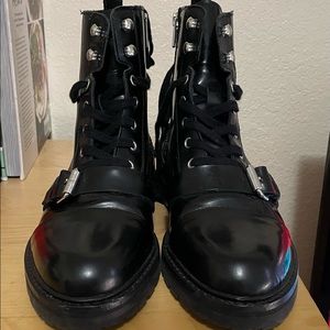 AllSaints Donita Leather Boots